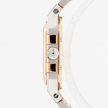 Audemars Piguet, Royal Oak Square, ca 1985. <b>Case size:</b> 25 x 32 mm
<b>Material:</b> steel/gold
<...