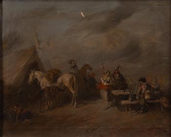 Alfred Friedländer von Malheim, In the field camp.