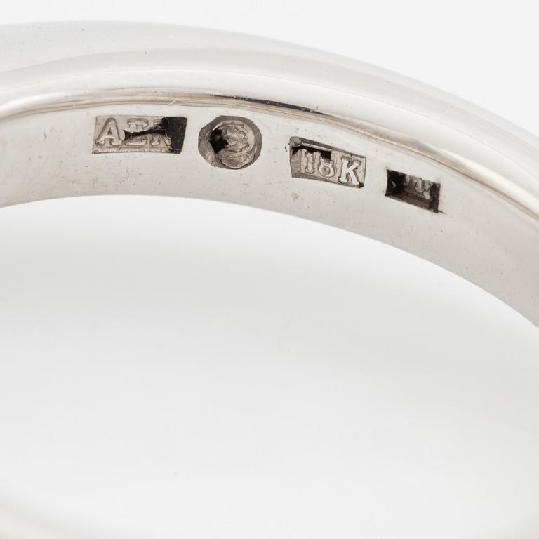 Ring, Atelier ajour, 18K white gold with brilliant-cut diamond.