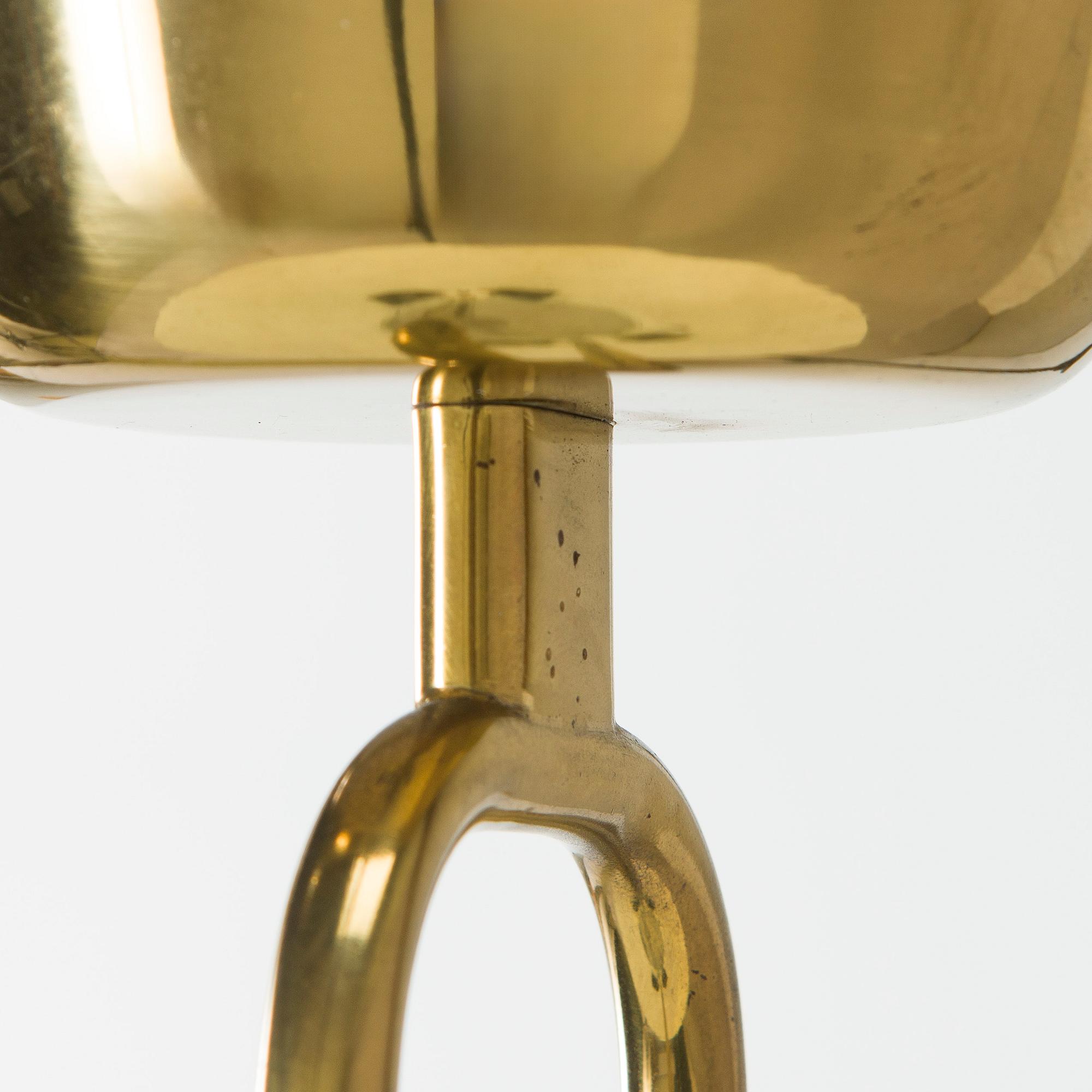 Paavo Tynell,  a mid-20th-century '9060' pendant light for Taito, Finland.