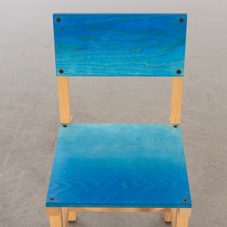 FREDRIK PAULSEN, "Röhsska"Designbaren, chair, Blå Station 2020, Chair 31/102.