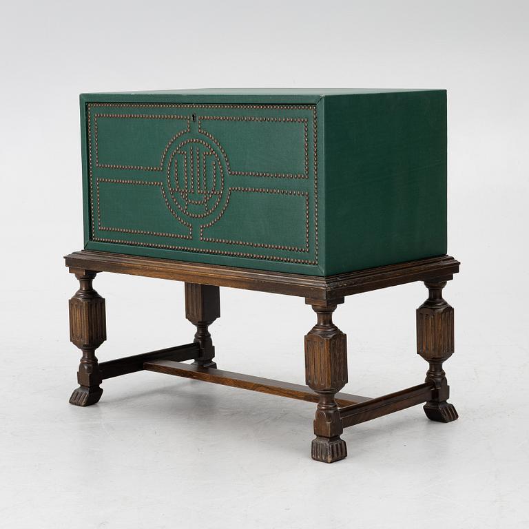 Otto Schulz, a casket, Boet, Gothenburg, first half of the 20th century.