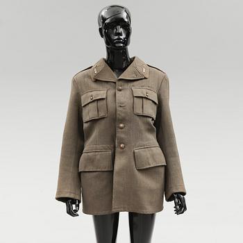 UNIFORMSJACKOR, 2 st, Sverige, artilleriregemente, 1948.