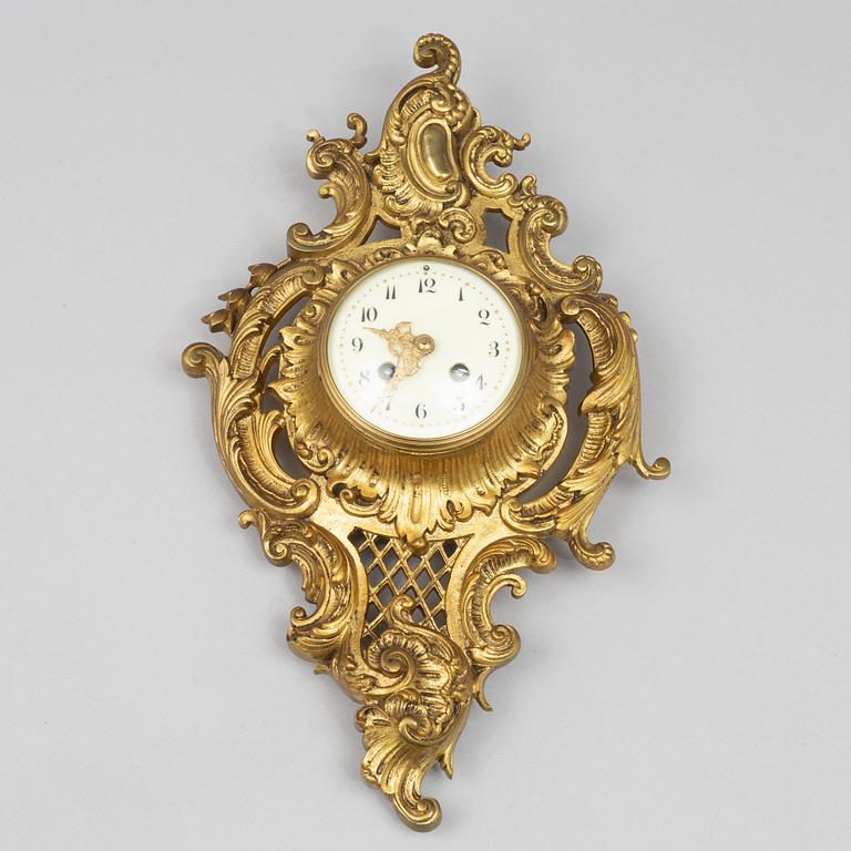Väggpendyl, Frankrike, omkring år 1900. Louis XV-stil.