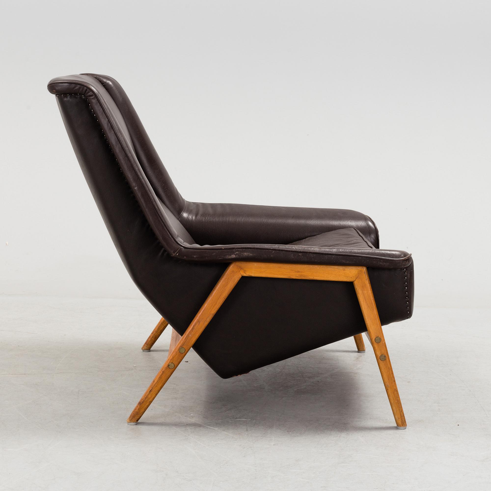 FOLKE OHLSSON, fåtölj, "Profil", Bra bohag, Dux Ljungs Industrier, 1960-tal.