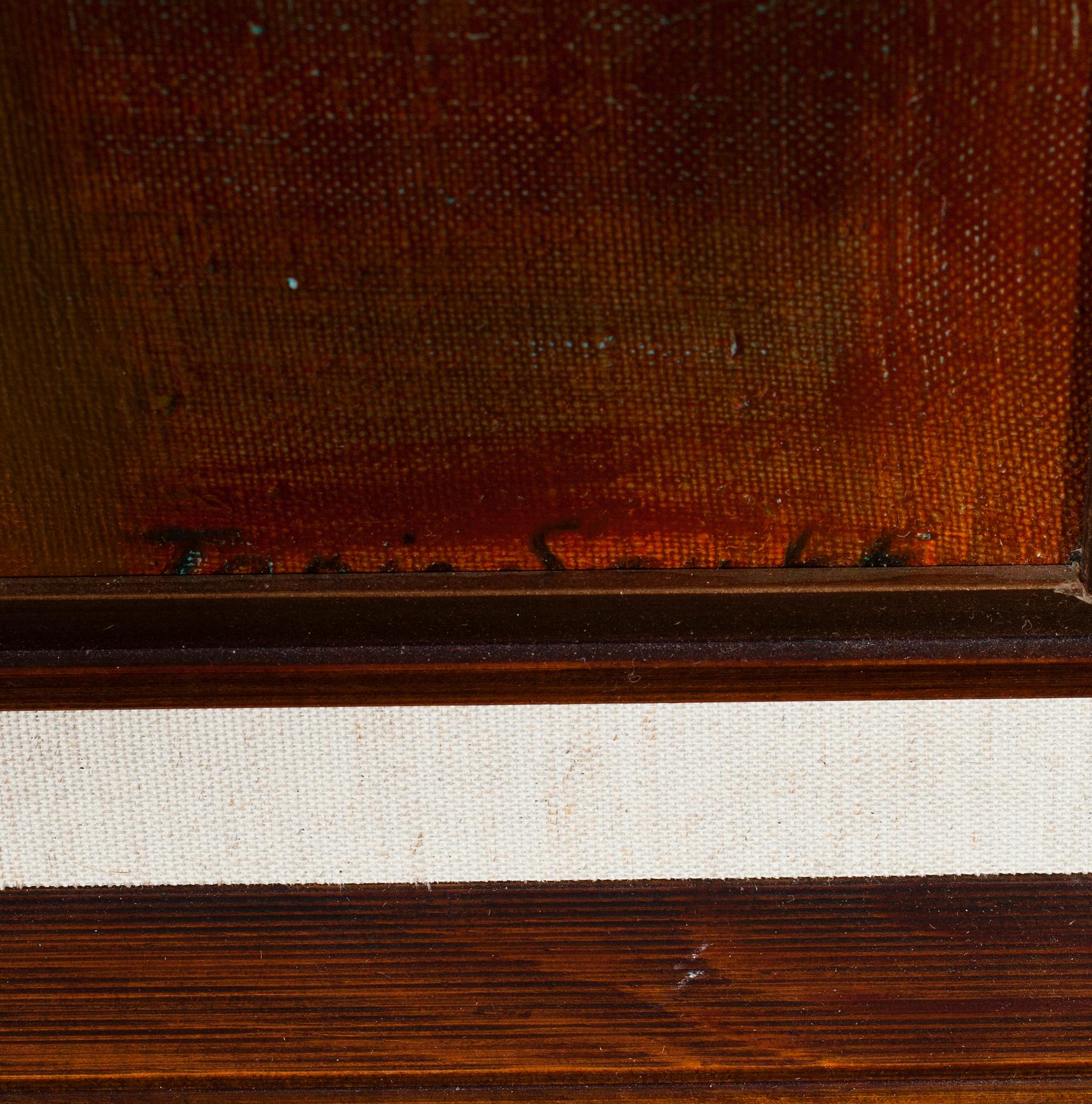 TAPIO SOUKKA, olja på duk, signerad.