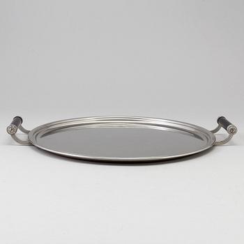A tainless steel tray from Gense, 1930's/40's.