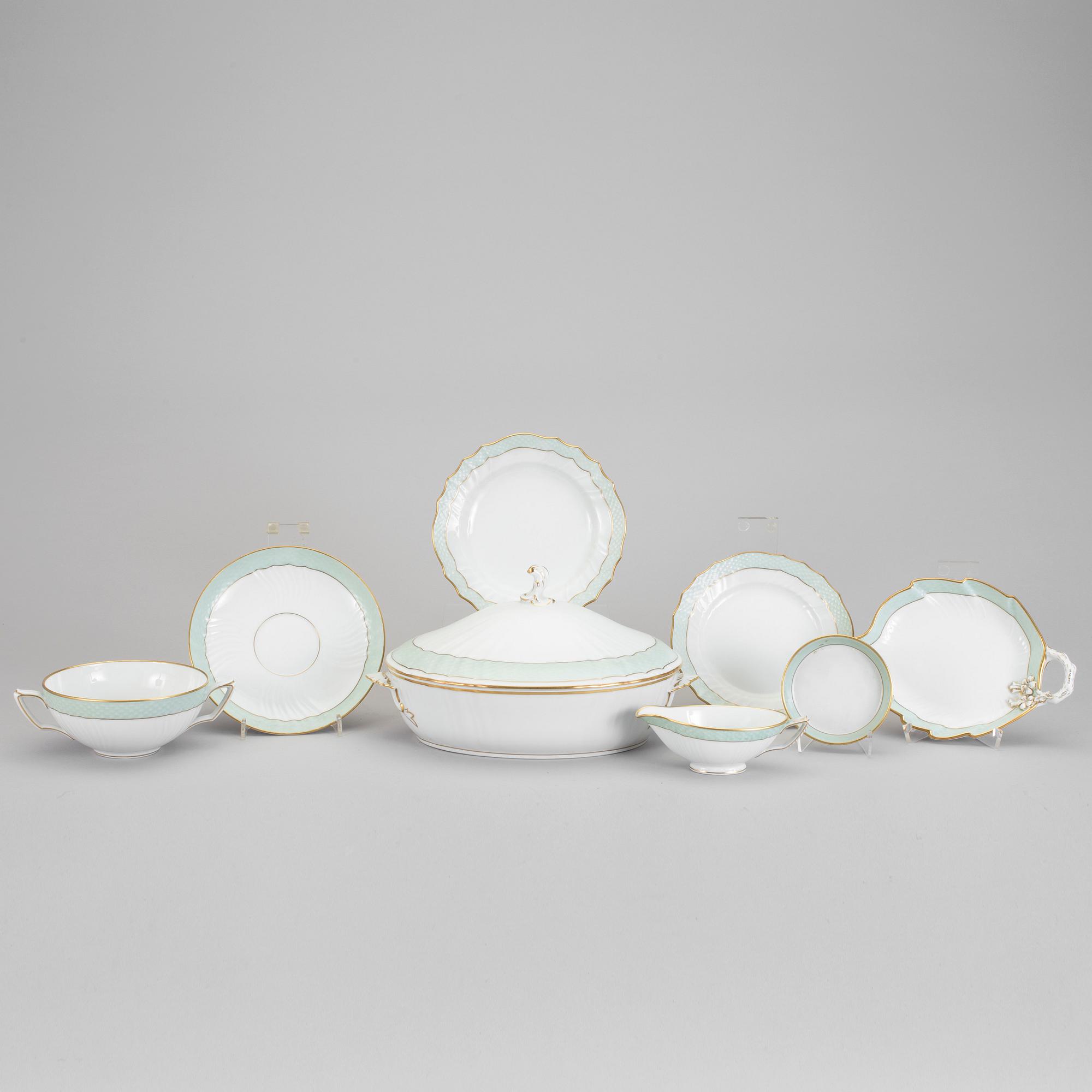 A Dinner Service from Royal Copenhagen.