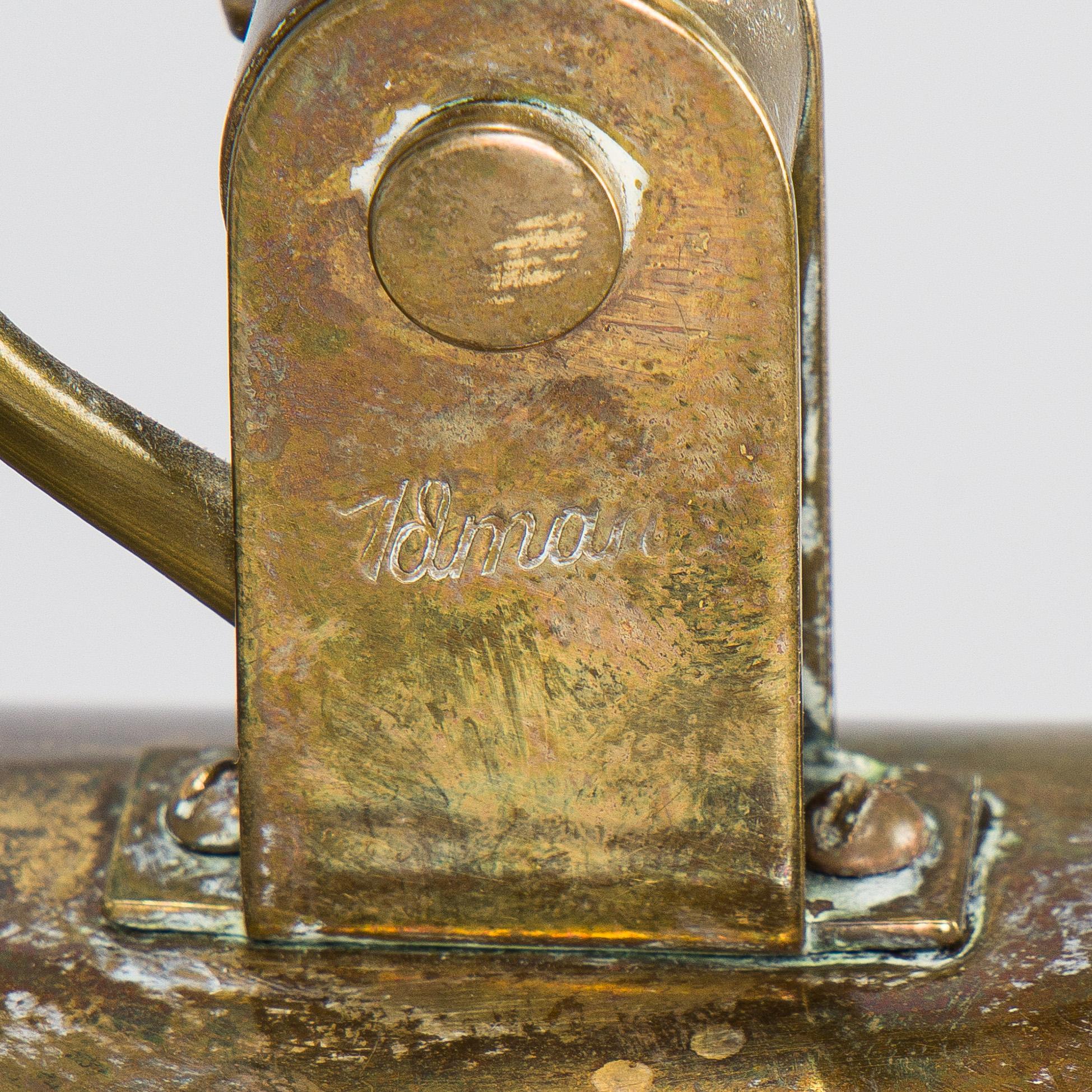 Paavo Tynell, golvlampa, modell 9628 för Idman 1900-talets mitt.