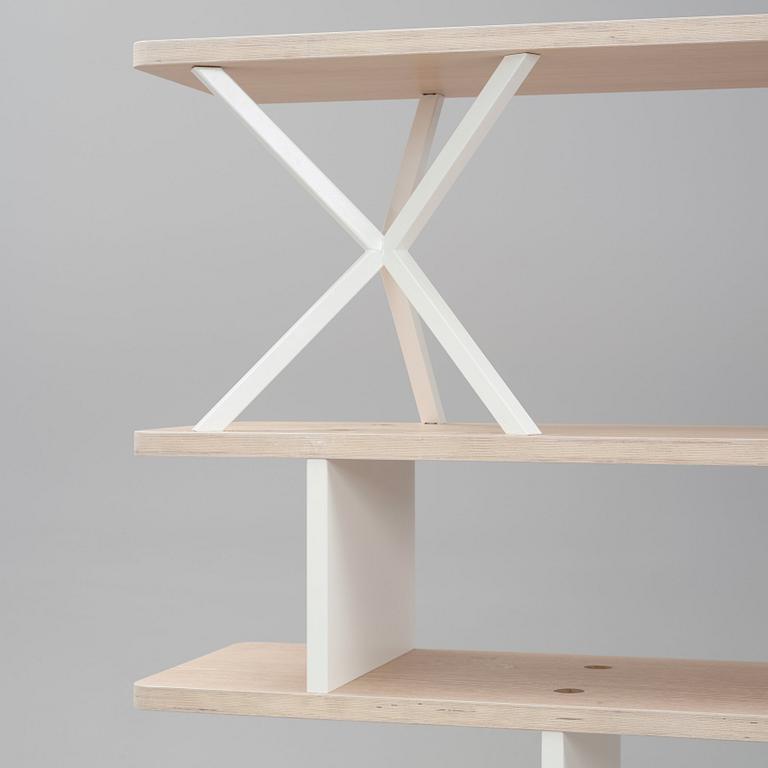 Per Söderberg, bokhylla, specialbeställd "NEB Shelving System", No Early Birds.