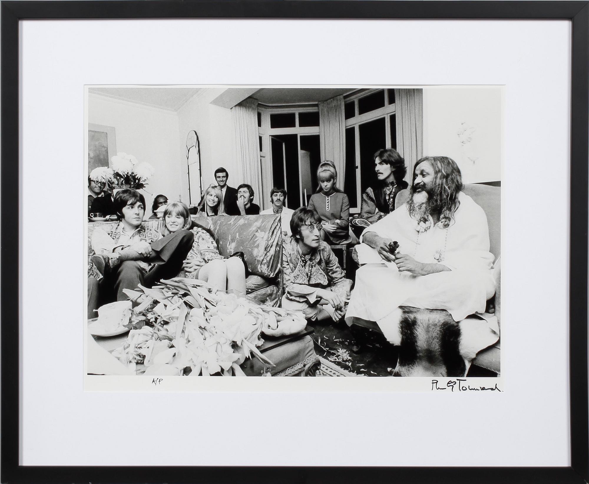 PHILIP TOWNSEND, fotografi, signerat, AP.