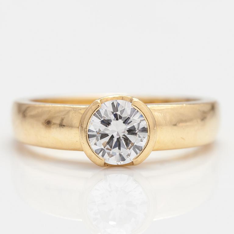 SORMUS, 18K kultaa, timantti n. 0.79 ct.