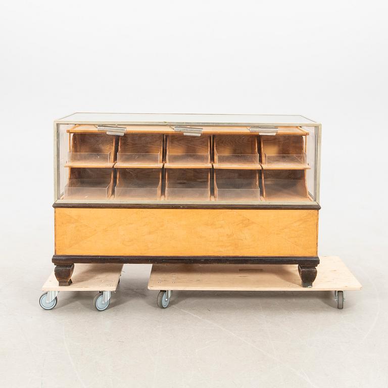 Business counter, first half of the 20th century.