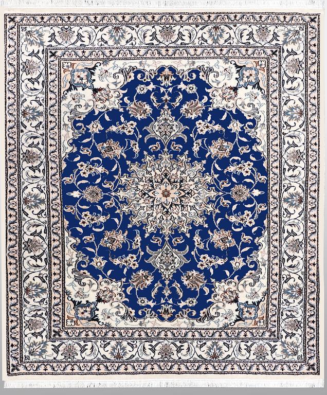 A rug, Nain, ca 210 x 122 cm.