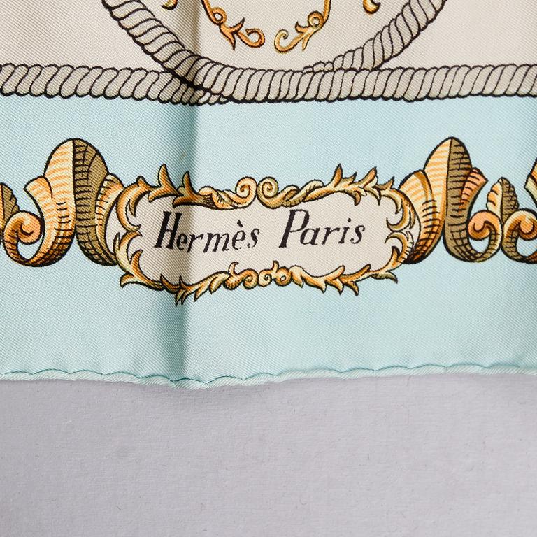 SCARF,  "Ludovicus Magnus", Hermès.