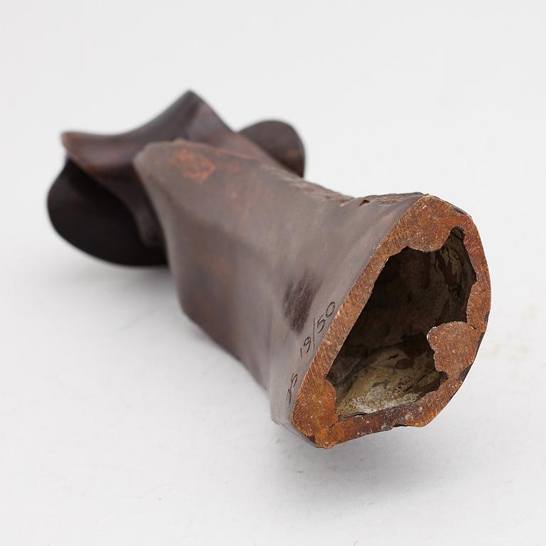 JØRGEN HAUGEN SØRENSEN, skulptur. Brons. Sign och numr 19/50. Höjd 26,5 cm.