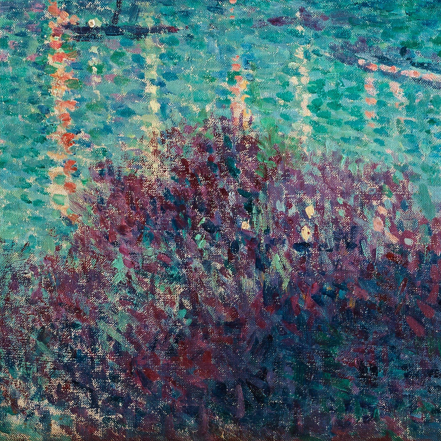 Maximilien Luce, "Le viaduc d'Auteuil (Le Pont)".