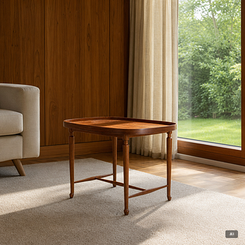 Josef Frank, coffee table / side table, model B 974, Svenskt Tenn, ca 1990.
