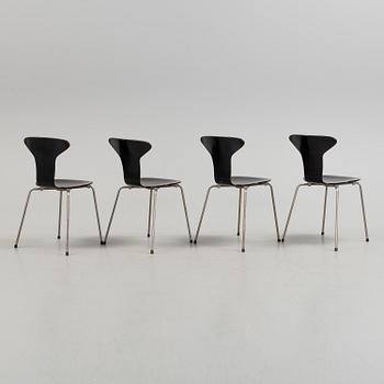 ARNE JACOBSEN, stolar, "Mosquito Chair" 4 st, Fritz Hansen.