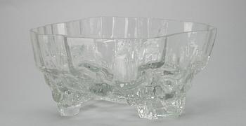 SKÅL, glas, "Inari", sign. Tapio Wirkkala -3543. Iittala 1967-1981.