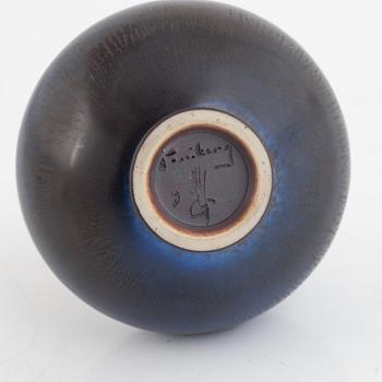 Berndt Friberg, a stoneware vase, Gustavsbergs studio 1968.
