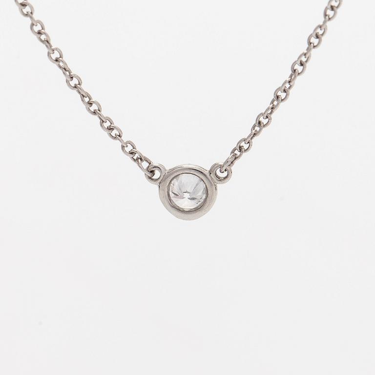 Tiffany & Co, Elsa Peretti, kaulakoru, "Diamonds by the Yard", platinaa ja timanttia.
