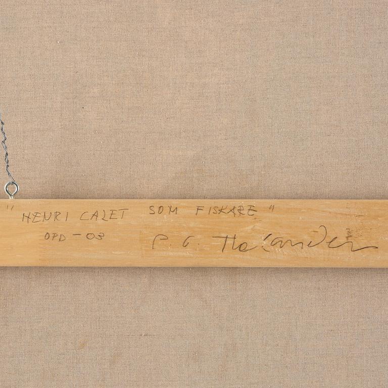 PG Thelander, "Henri Calet som fiskare".