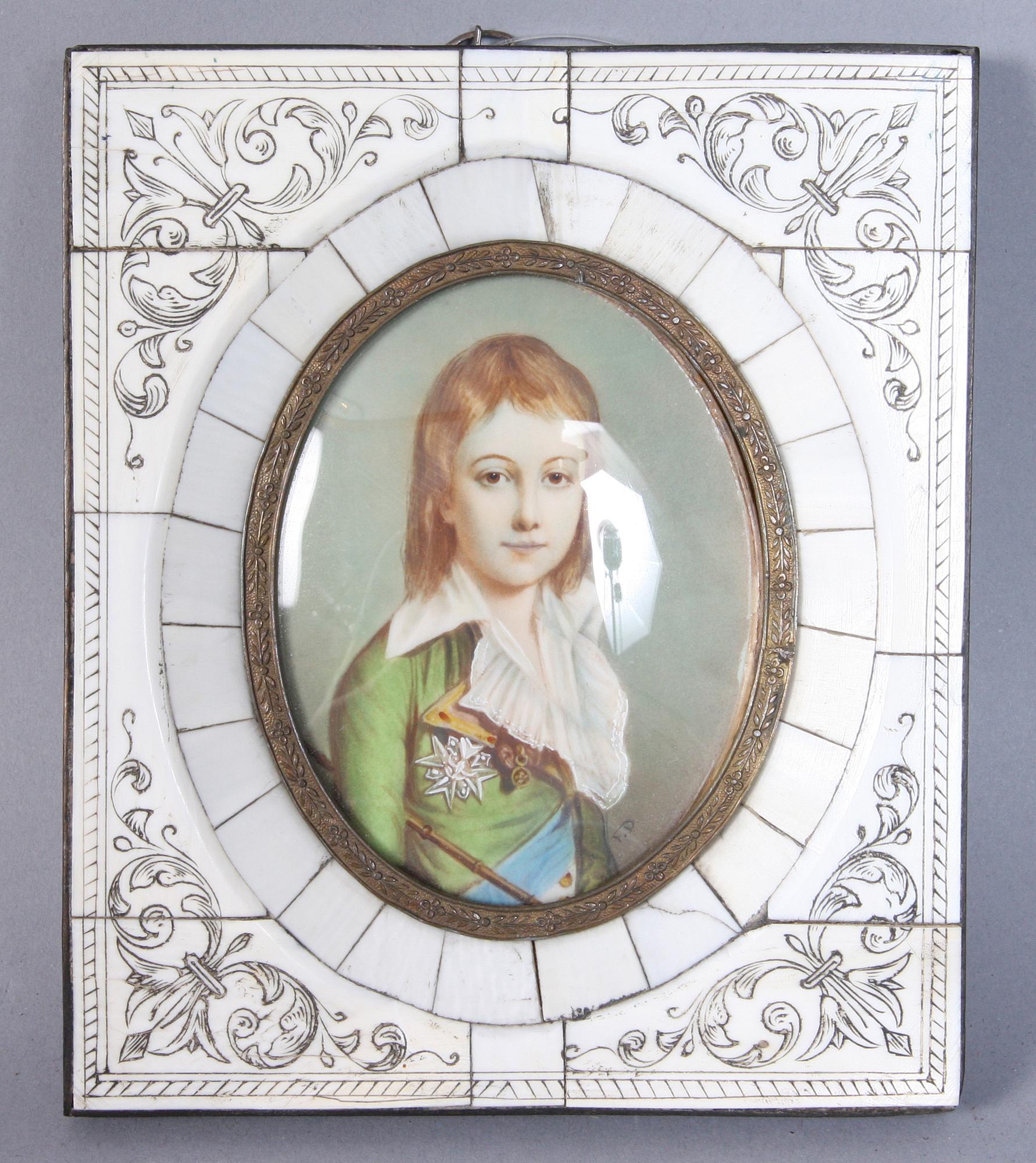 MINIATYRER, 4 st, 1900-tal.