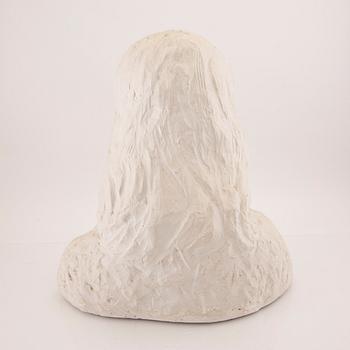 Åke Falk, unsigned plaster sculpture.