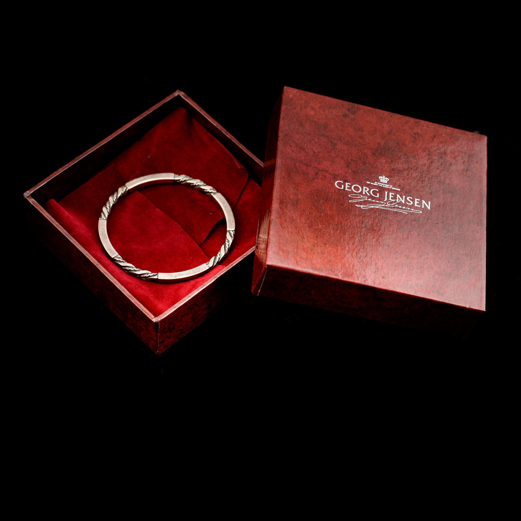 ARMRING, silver, Georg Jensen, Danmark.