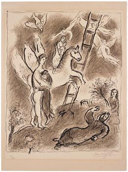 Marc Chagall, "Scène biblique (Jacob)".