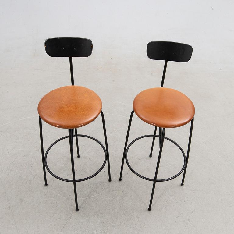 Afteroom, barstolar, ett par, "Counter Chair" Audo, Danmark.