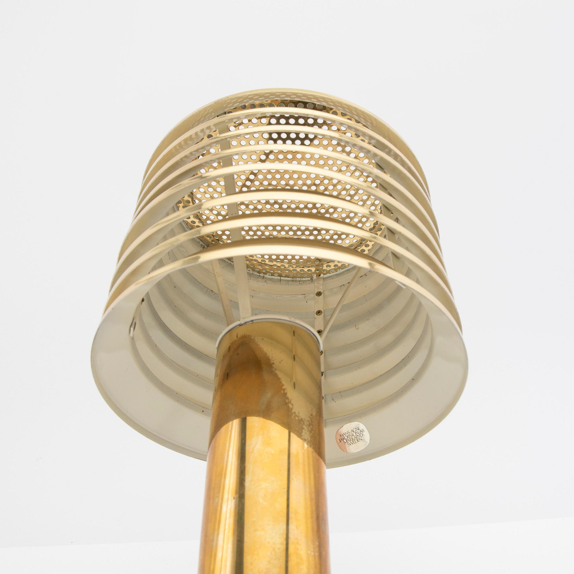 Hans-Agne Jakobsson, bordslampa, modell B142, Markaryd, 1960-70-tal.