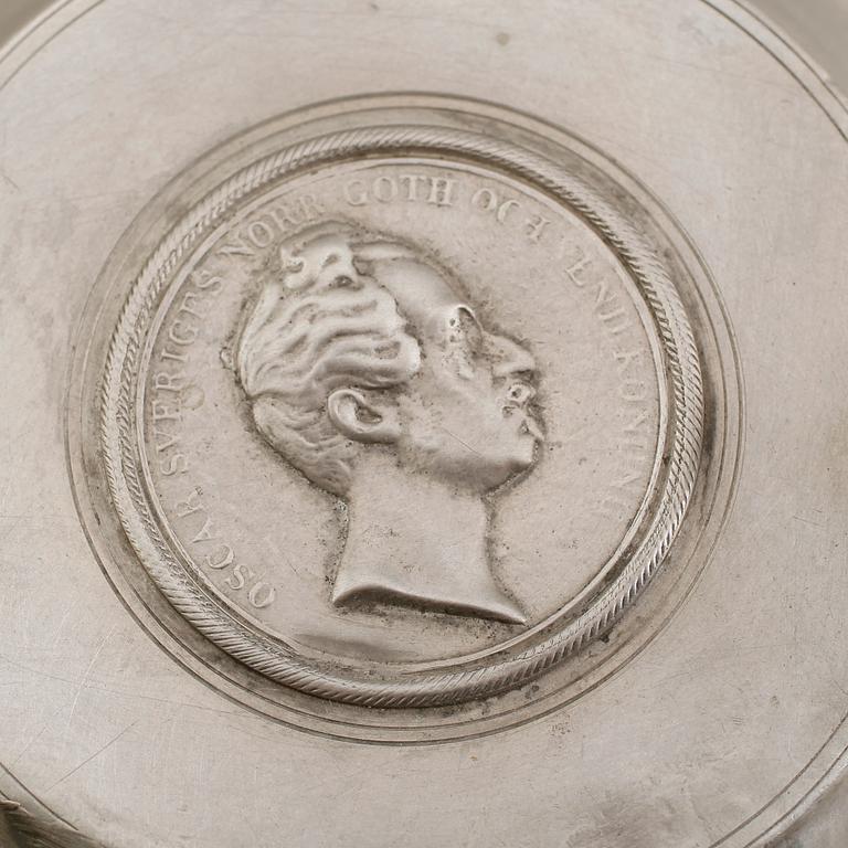 KANNA, tenn, Gustaf Wilhelm Lindberg, Örebro 1852.