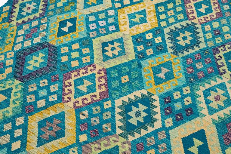 Rug, kilim, Afghanistan, approx. 247 x 173 cm.