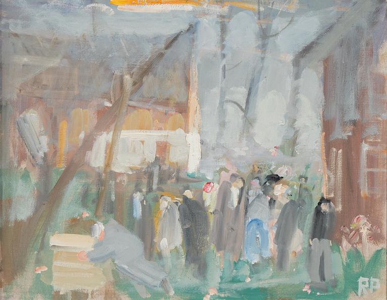 Ragnar Person, oil on canvas, signed.