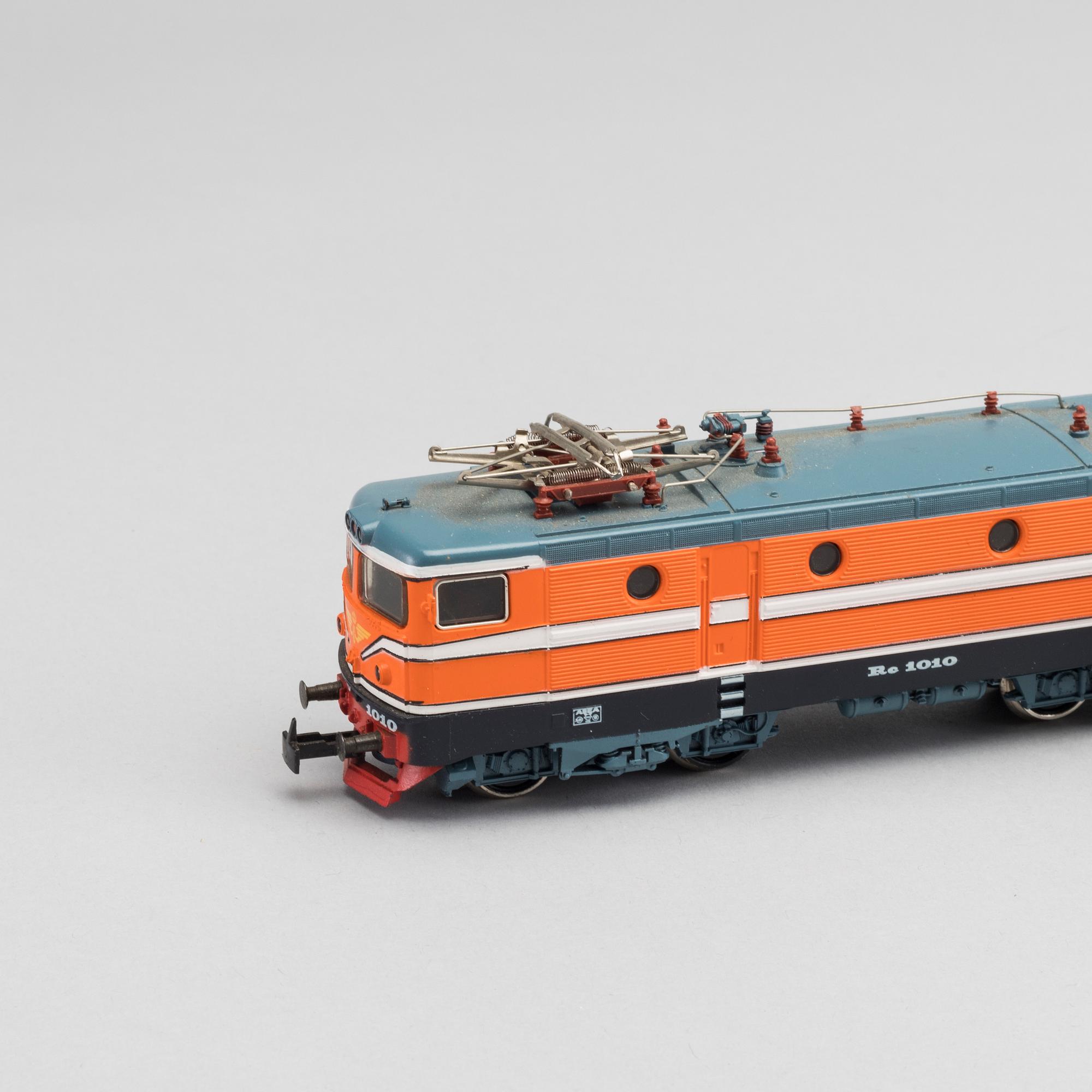 MÄRKLIN, samling lok och vagnar, 1900-talets andra hälft.