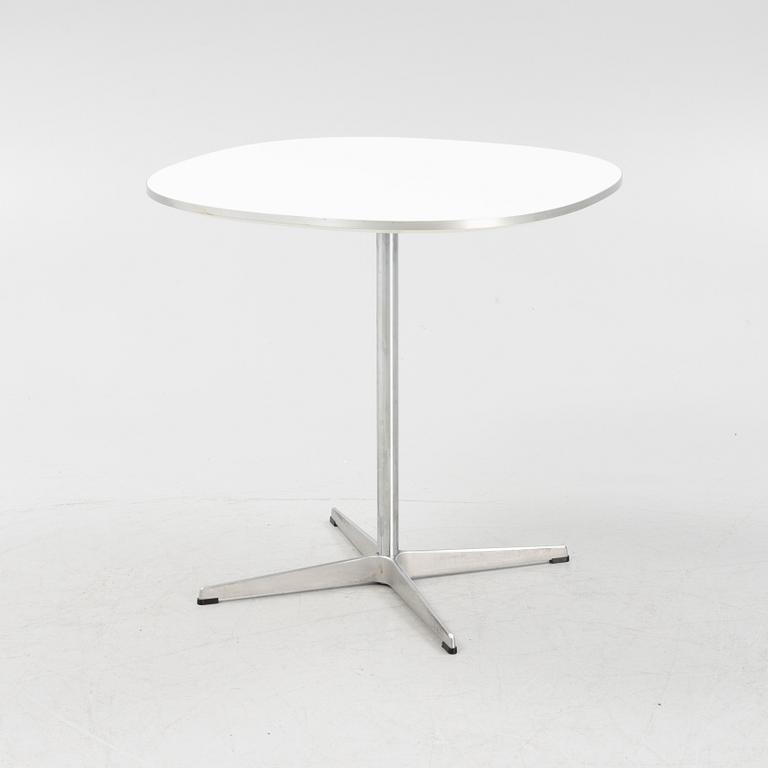 Bruno Mathsson, & Piet Hein, 'Super circular table' from Fritz Hansen, dated.