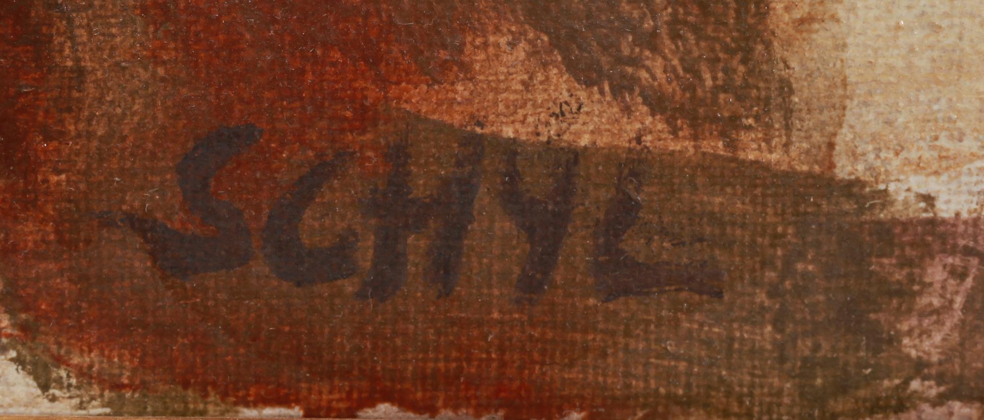 JULES SCHYL, olja på duk, sign.