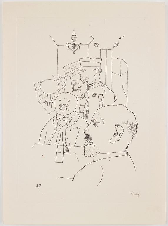 George Grosz, "Ecce Homo".