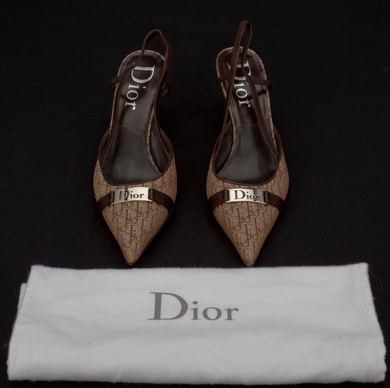 SKOR, slingbacks, Christian Dior.