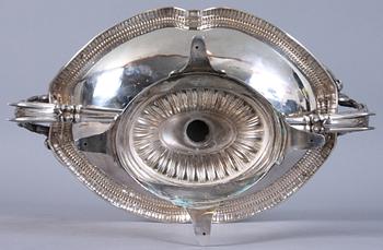 SKÅL PÅ FOT, silver, Jan Biedgunowski Warszawa (1852-65). Silverstämplar Ryssland. ca 650 g.