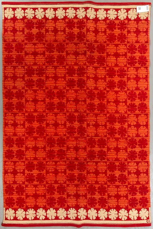 Ingrid Dessau,  a signed carpet 183 x 128 cm.