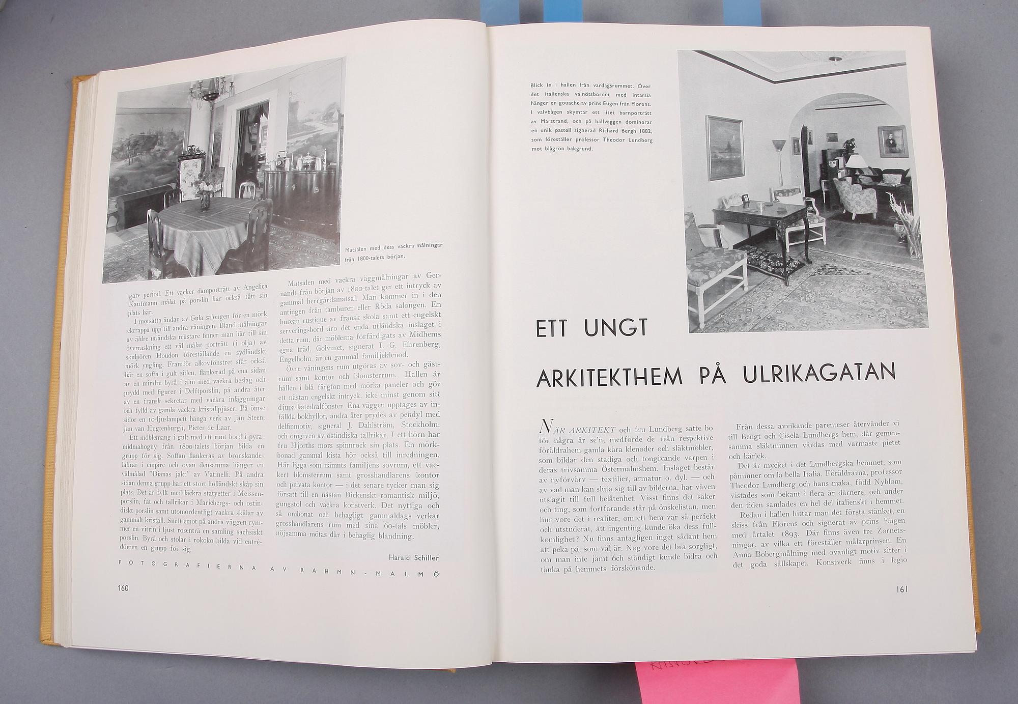 PARTI BÖCKER, 4 delar. Bla om Carl Axel Acking.