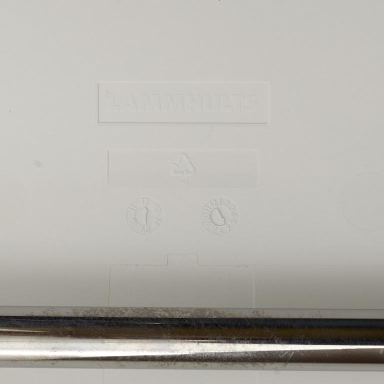 Johannes Foersom & Peter Hiort-Lorenzen, a set of six 'Campus' chairs, Lammhults, after 1992.