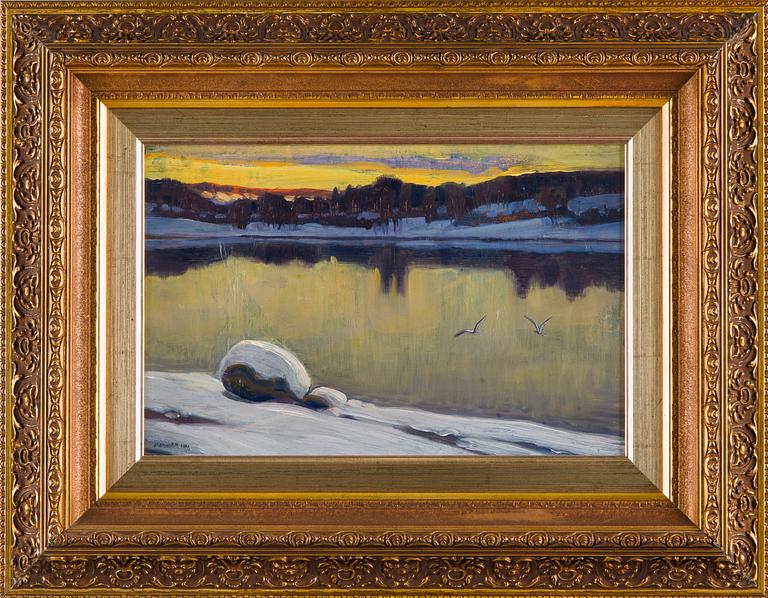 Väinö Blomstedt, Winter Twilight.