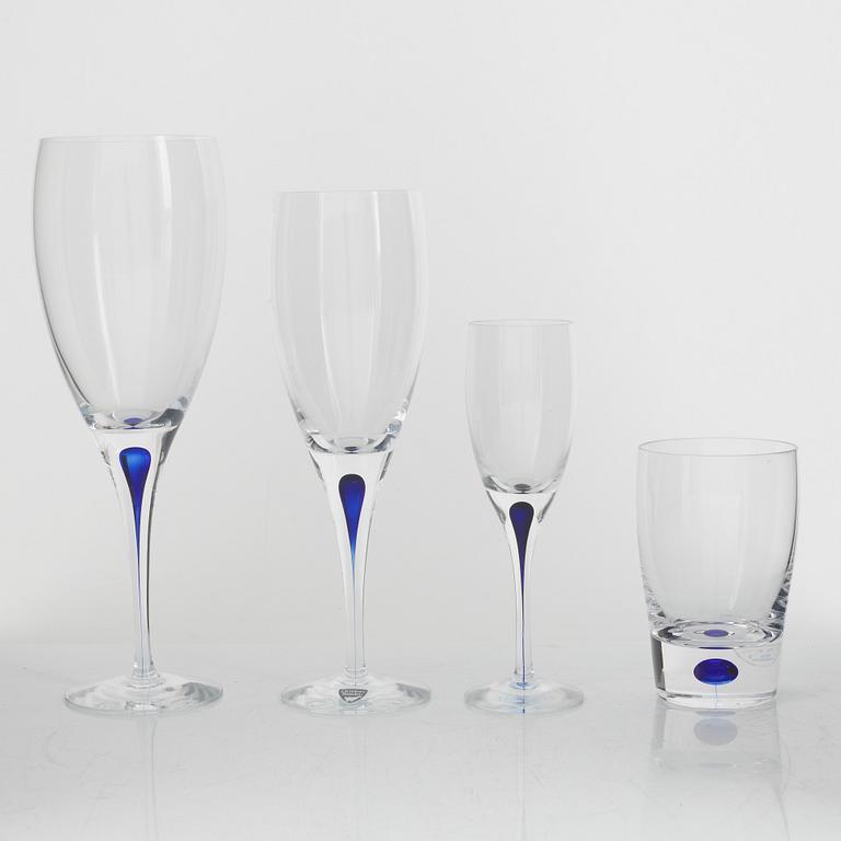 Erika Lagerbielke, a 40-piece 'Intermezzo' glass service, Orrefors.