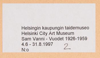 Sam Vanni, Juutalaiset häät.