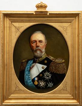 Carl Gabriel Wadell, circle of, "Oscar II" (1829-1907).