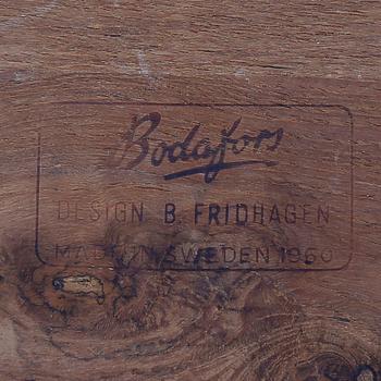 SATSBORD, 3 delar, Bertil Fridhagen, Bodafors, 1960-tal.